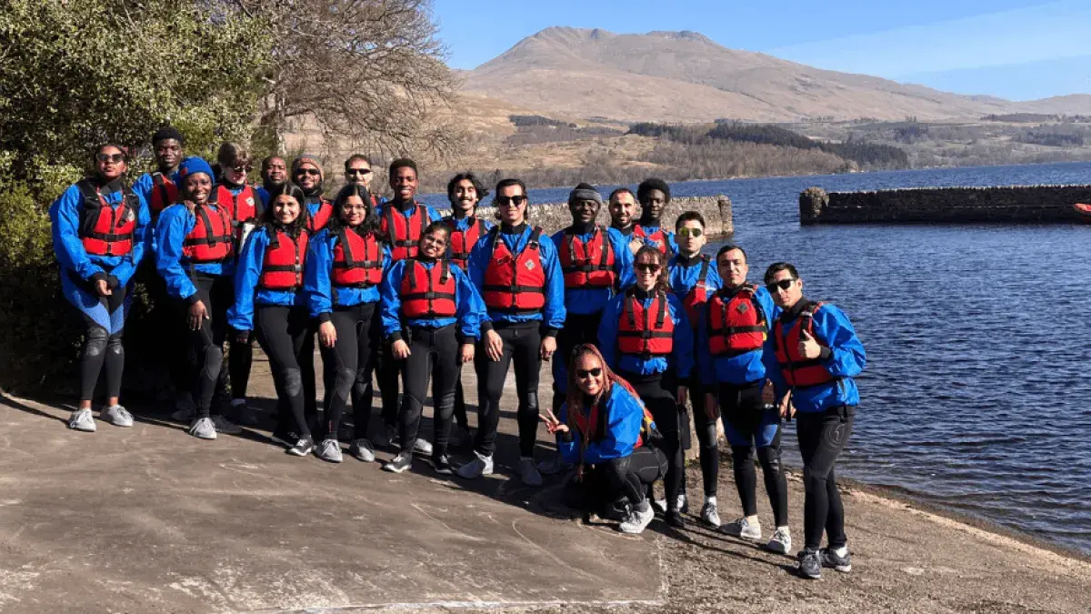 Firbush group 1 by the loch