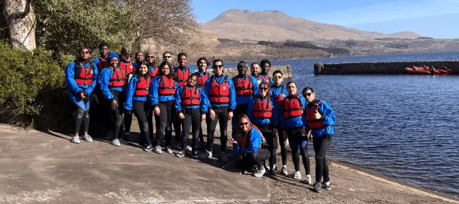 Firbush group 1 by the loch